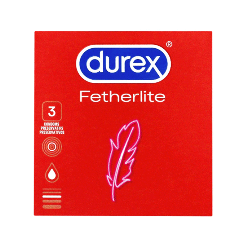 DUREX CONDOM FETHERLITE 3`S